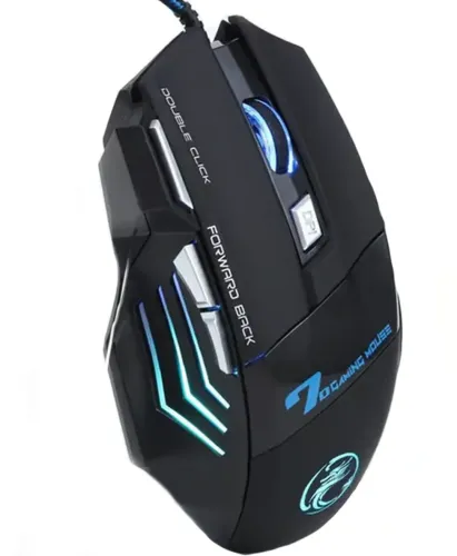 Ігровий провідний комплект 4в1 Gaming Set iMICE GK - 480 RGB клавіатура мишка килимок для мишки навушники з підсвічуванням геймерський набір для ПК
