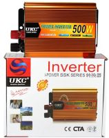 Автомобільний інвертор UKC SSK 24V-220V 500W авто перетворювач напруги струму від прикурювача та акумулятора, зарядний із захистом від перегріву