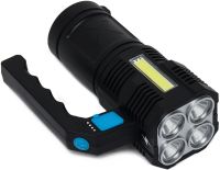 Портативний ручний ліхтарик X-Balog BL-X508 світлодіодний акумуляторний LED світильник, переносний ліхтар прожектор для кемпінгу 4 режими з USB