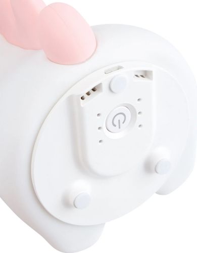 Дитячий силіконовий нічник Єдиноріг Unicorn Silicone Night Light HQ8686 сенсорний світильник на акумуляторі з RGB підсвічуванням і пультом USB