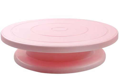 Обертається підставка Cake Turntable для виготовлення та декорування торта 28 см Тортівниця, поворотний стіл піднос для прикраси торта 360 градусів