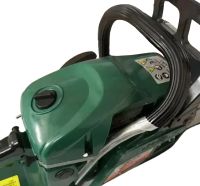 Бензинова ланцюгова пила Krafftec КRА-5800 7 к.с шина 45 см для обрізання дерев і розпилу дров, Бензопила Adeytos 18" дюймів 58см3 Зелена