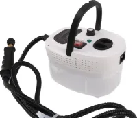 Ручний пароочисник для прибирання Steam Cleaner Ah-SL-001 2500W з високим тиском 3 насадки, Універсальний парогенератор 2500Вт від мережі Білий