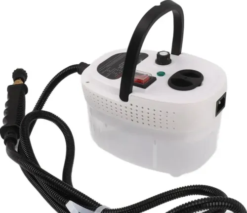 Ручний пароочисник для прибирання Steam Cleaner Ah-SL-001 2500W з високим тиском 3 насадки, Універсальний парогенератор 2500Вт від мережі Білий