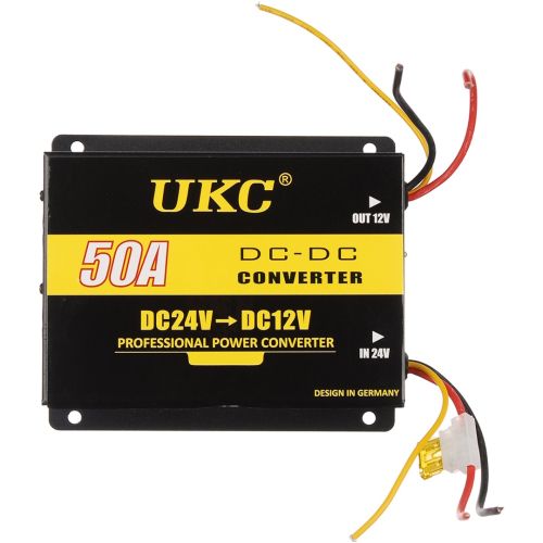 Перетворювач авто інвертор DC / DC 24V-12V 50A GS-D50A автомобільний імпульсний понижуючий автоінвертор напруги струму з захистом від перегріву