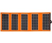 Складная солнечная панель Xinpuguang Olsace 10W 6V на 5 секций для зарядки телефона с USB, Водонепроницаемая гибкая батарея для кемпинга