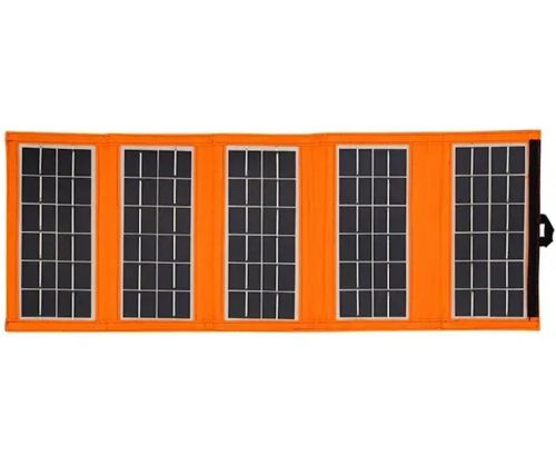 Складная солнечная панель Xinpuguang Olsace 10W 6V на 5 секций для зарядки телефона с USB, Водонепроницаемая гибкая батарея для кемпинга