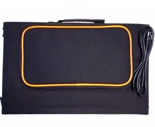 Складна портативна сонячна панель GD-ZD1845 45W 17.8 V на 3 секції з USB для зарядки телефону, Водонепроникна гнучка батарея 45Вт для кемпінгу