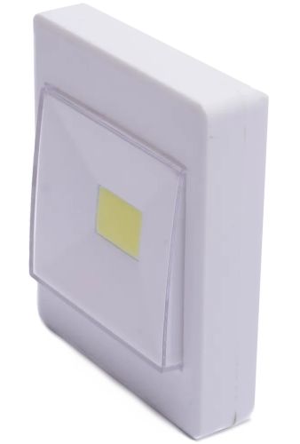 Светодиодный настенный LED светильник COB UP! LP-9102E на батарейках light switch беспроводной переносной выключатель, подсветка на магните липучке