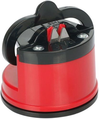 Точилка для ножів Knife Sharpener with Suction Pad Механічна ножеточка професійний пластиковий верстат для заточування кухонних ножиць на присоску
