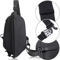 Мужская сумка через плечо Baellery Cross Body Bag JXA1808 нагрудная водонепроницаемая повседневная бананка на грудь из искусственной кожи 13Х17 см