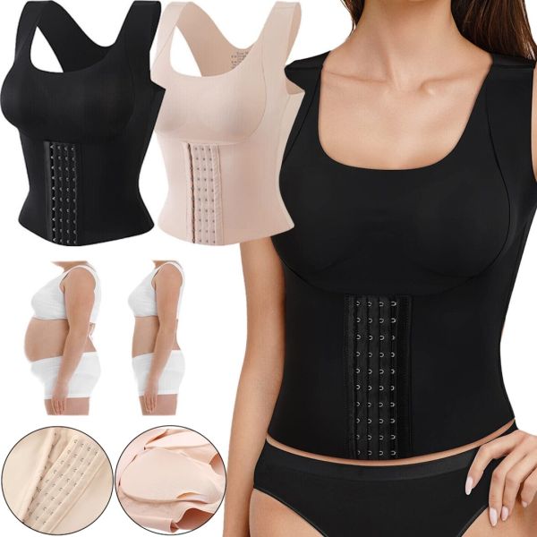 Стягуючий корсет для схуднення Chest Support моделюючий жіночий пояс бандаж для корекції талії, стягуюча білизна з високою посадкою для фігури