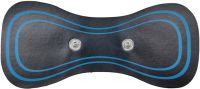 Імпульсний масажер міостимулятор метелик Pulse massage Stick електростимулятор для відновлення і тренування м'язів всього тіла на акумуляторі USB