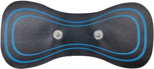 Імпульсний масажер міостимулятор метелик Pulse massage Stick електростимулятор для відновлення і тренування м'язів всього тіла на акумуляторі USB
