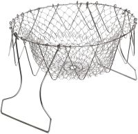 Складаний друшляк Magic Kitchen Deluxe Chef Basket 12 в 1 складна решітка сітка, фритюрниця для приготування їжі, сушка для фруктів Шеф Баскет