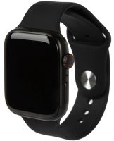 Розумні наручні смарт годинник Smart Watch F21 Black голосовий виклик, функції фітнесу та здоров'я Bluetooth з бездротовою зарядкою IOS Android чорні