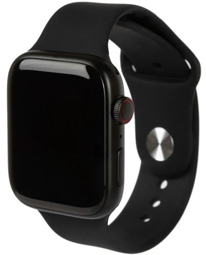 Розумні наручні смарт годинник Smart Watch F21 Black голосовий виклик, функції фітнесу та здоров'я Bluetooth з бездротовою зарядкою IOS Android чорні
