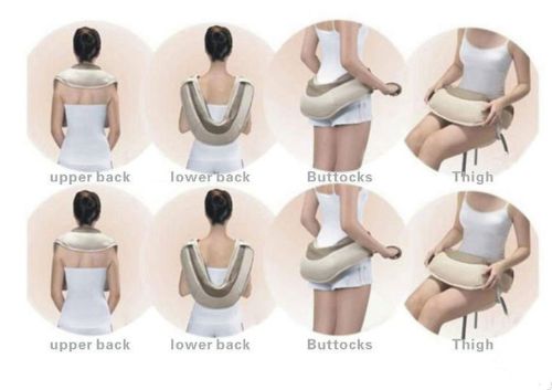 Вібромасажер для спини, плечей і шиї Cervical Massage Shawls, ударний масажер Honda QL-188