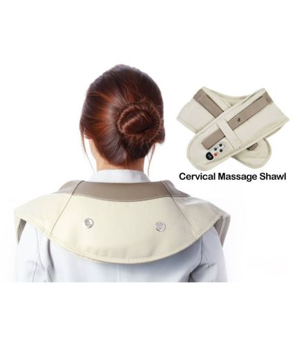 Вібромасажер для спини, плечей і шиї Cervical Massage Shawls, ударний масажер Honda QL-188