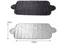 Двухсторонняя накидка чехол на лобовое стекло автомобиля Winter Windshield Cover 150х70 см от снега, солнца и льда, Автомобильный чехол от замерзания