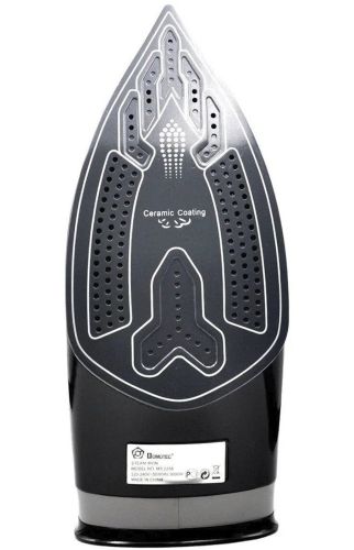 Паровий ручний праска Domotec MS-2258 з керамічною підошвою, регулятором подачі пари і функцією самоочищення для прасування одягу 3000w Фіолетовий