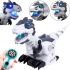 Игрушка динозавр на радиоуправлении Mechanical Dinosaur 128A-21 интерактивный обучающий робот Тиранозавр Рекс 36 см с пультом на батарейках