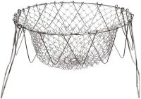Складаний друшляк Magic Kitchen Deluxe Chef Basket 12 в 1 складна решітка сітка, фритюрниця для приготування їжі, сушка для фруктів Шеф Баскет