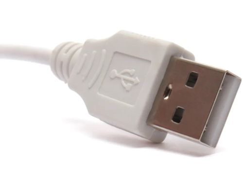 USB хаб Memos на 4 порти з перемикачами White, живлення від USB 2.0 розгалужувач з кнопками on off концентратор перехідник HUB 480 Мбіт 5В Білий
