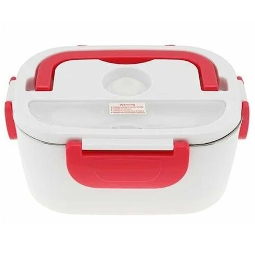 Електричний Ланч Бокс Electric lunch heater box з підігрівом від мережі 220V на 2 Відділення, харчової термо судочок контейнер для їжі