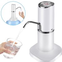 Автоматична помпа диспенсер для пляшки питної води Water Dispenser XL-145 Біла, акумуляторний електричний насос дозатор на бутель кулера