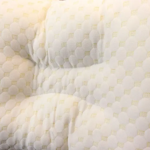 Ортопедична прямокутна подушка Casual MemoFoam Pillow PD-001 для сну з ефектом пам'яті, анатомічна подушка 63х37 см для спини і шиї Бежева