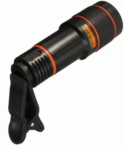 Збільшувальний об'єктив для телефону Mobile Phone Telescope TV-8045 8х, мобільний телескоп з 8 кратним збільшенням фокусуванням картинки на прищіпці