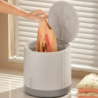 Міні пральна машинка Mini Washing Machine XM004 4 літри для прання речей з УФ дезінфекцією, Машина з сушаркою і відром MA2304 - 68 для подорожей