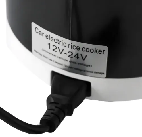 Автомобільна мультиварка пароварка Vehicle Rice Cooker AR-1601 1.2 літра 12V 24V від прикурювача, мультиповар з підігрівом 12В 24В для машини