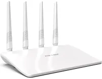 Високошвидкісний міні маршрутизатор Wi-fi роутер Pix-link LV-WR21Q 300 Мбіт 2.4 ГГц, бездротовий вай фай роутер до 300Mb / s 4 антени 4 порти Білий
