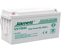 Універсальний гелевий акумулятор Jarrett GEL 12V 150AH для котла і сонячних панелей, акумуляторна батарея 12В 150ач для систем електроживлення