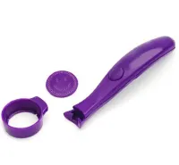 Декорирующая ложечка для кофе и блюд Magic Spice Spoon 16 узоров, Ложка для декорирования с насадками трафаретами для украшения латте от батареек
