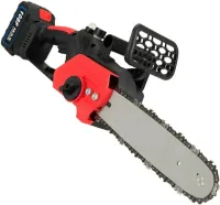 Аккумуляторная цепная пила Chain Saw THO M-9020 48V 4Ah шина 12" для обрезки веток деревьев 2 аккумулятора, Беспроводная электропила 30 см для дров