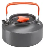 Туристичний кухонний набір посуду Camping cooking AL - 600 на 15 предметів чайник 3 каструлі сковорода і кухонне приладдя в чохлі для кемпінгу