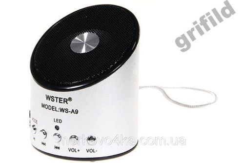 Мини портативная MP3 колонка от USB FM WS-A9