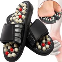 Ортопедичні масажні капці Foot Reflex з акупунктурним ефектом, розмір 36–45, масажні рефлекторні капці для стоп Massage Slippers
