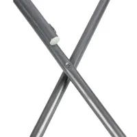 Туристичний розкладний квадратний стіл Square Folding Table 60х60х70 см для пікніка, складаний алюмінієвий столик МДФ для кемпінгу Коричневий