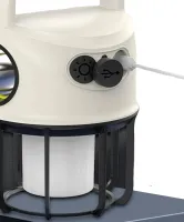Кемпінговий акумуляторний ліхтар X-BALOG BL-7677B з функцією повербанка 5W, акумуляторна лампа з Power Bank QS-695 ліхтарик для кемпінгу QS-695
