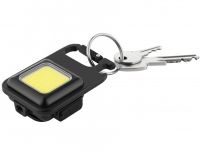  Карманный фонарик брелок Bailong SH-J031-SWS COB 240 LED с магнитом и карабином, Аккумуляторный водонепроницаемый мини фонарь на ключи с открывалкой