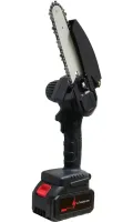 Акумуляторна ланцюгова міні пила Supretto Mini Electric Chain Saw 24V 550W для обрізки дерев і розпилу дров, міні пила, електропила на акумуляторі