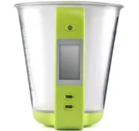 Электронная мерная чаша весы Digital Scale with Measuring Cup SP-001 600мл, Кухонный мерный стакан с весами и встроенным термометром SP001 для дома