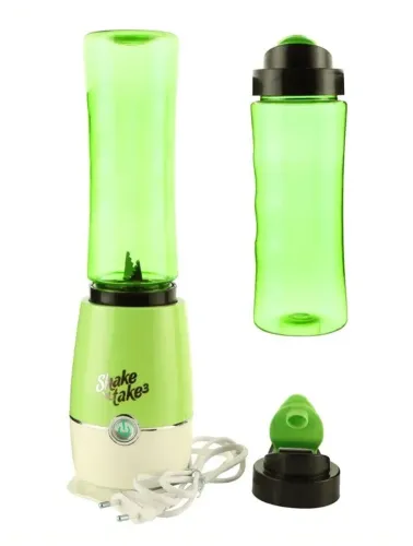 Портативний Блендер Shake n take MP-K 019 універсальний коктейль фреш-мікс, компактний шейкер 500 мл для приготування коктейлів і смузі від мережі