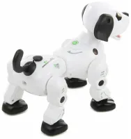 Радіокерована іграшка робот собака RobotDog Play Kingdom 777-602 з пультом у вигляді годинника, Інтерактивна собачка з реагуванням на дотики