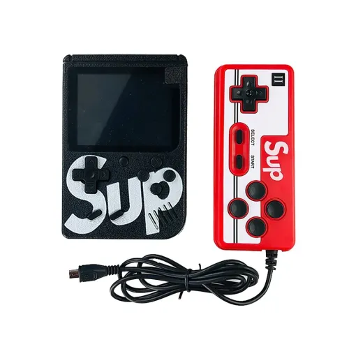 Портативна ігрова ретро приставка Dendy Sup M3 Game Box Retro на 400 ігор з джойстиком 8Bit, Денді, Sega, ігрова консоль