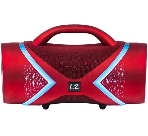 Бездротова Bluetooth колонка T & G Boom Bass E818 з ручкою, акумуляторна блютуз акустика SPS UBL з підсвічуванням 8000 mAh USB AUX для Android IOS